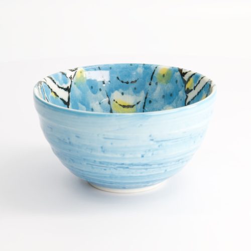 Tokyo Design Studio – Seafood - Kom - Krab - Blauw - 13.2x7.3cm - 500ml