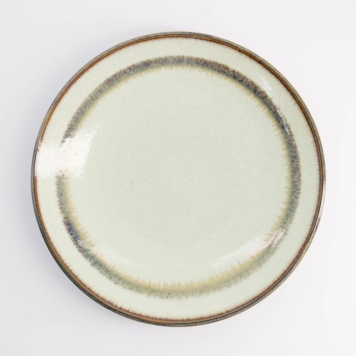 Tokyo Design Studio - Wasabi - Rond Bord - Beige - 22.7x3.1cm