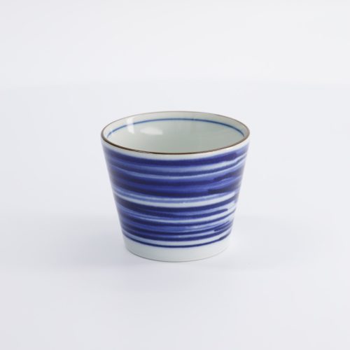 Tokyo Design Studio - Theekop - Recht - Blauw/Wit - Japan - Gosu - 8,3x6,5cm - 180ml