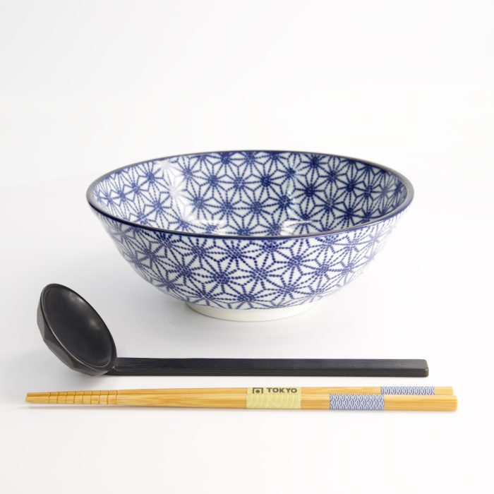 Tokyo Design Studio - Ramen Bowl - 3-delig - Geschenkset - 21x7.8cm - 1000ml