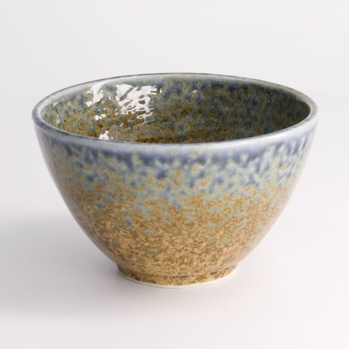 Tokyo Design Studio - Minoyaki - Reef Blue - Tayo Bowl - 13x8cm - 550ml