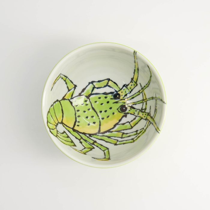 Tokyo Design Studio - Seafood - Kom - Kreeft - Groen - 15,8x8,1cm - 950ml