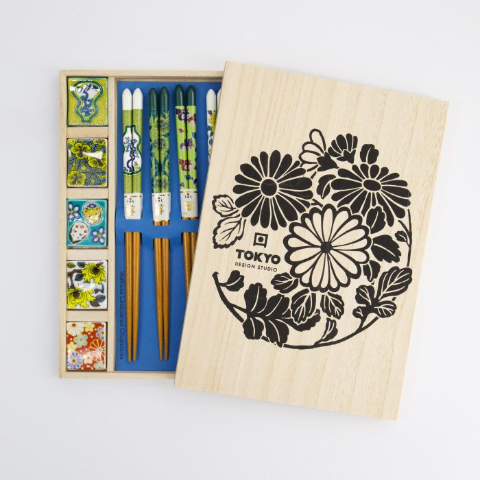 Tokyo Design Studio - Chopstick - Giftset/10 - Japan - in Houten Doos