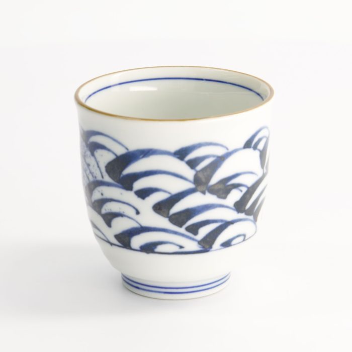 Tokyo Design Studio -kop - Blauw/Wit - 8x7,9 cm