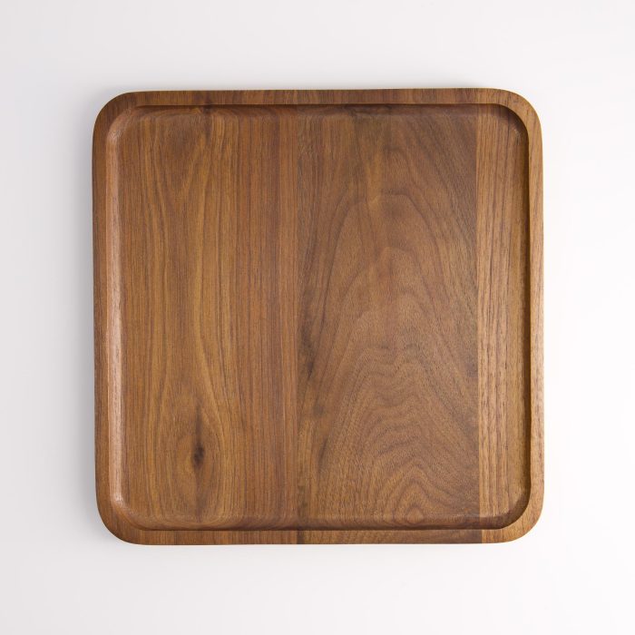 Tokyo Design Studio - Walnoot - Houten Dienblad - 23x23x2cm