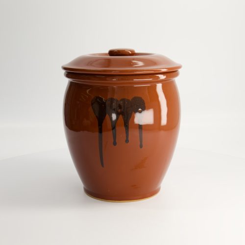 Bruine Tare Pot - 3600ml - 18x22.5cm