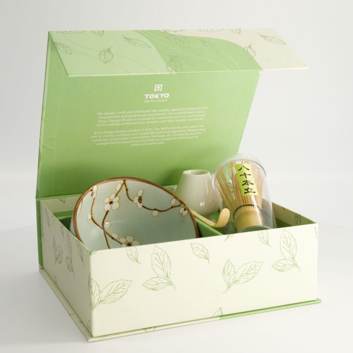 Tokyo Design Studio - Matcha Giftset - Soshun - 13x7cm - 4 delig