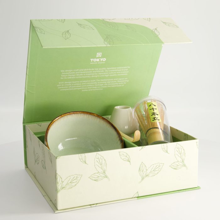 Tokyo Design Studio - Matcha Giftset - Wasabi - 13x7cm - 4-delig