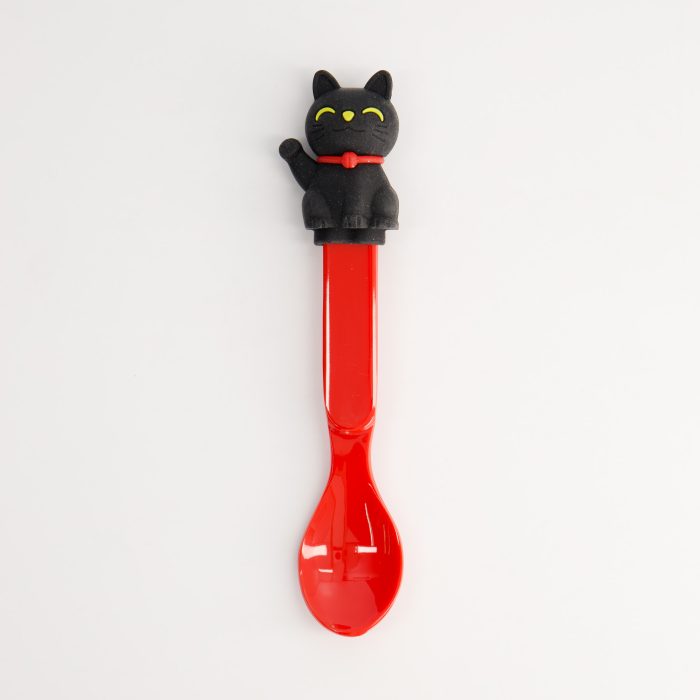 Kinderlöffel Katze - Schwarz - 16,5 cm - Image 2