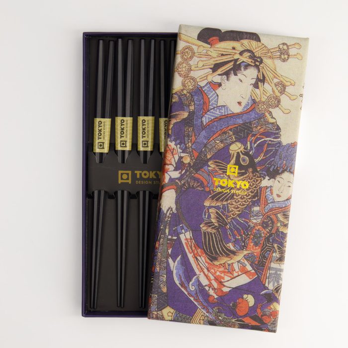 Tokyo Design Studio - Chopstick Giftset - 5 paar - Polymeer - Glasvezel