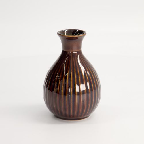 Tokyo Design Studio - Sake Fles - 8x12cm - 250ml - Ameyu - Bruin