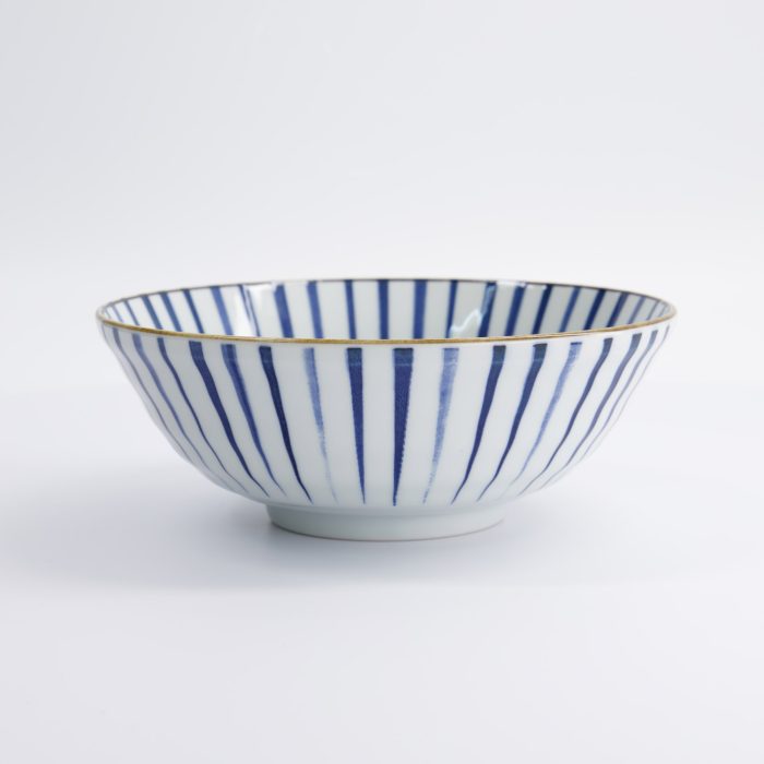 Tokyo Design Studio - Natsu - Tokusa - Ramen-Schüssel - Blau/Weiß - 21x7,8cm - 1000ml - Image 3