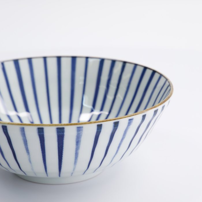 Tokyo Design Studio - Natsu - Tokusa - Ramen-Schüssel - Blau/Weiß - 21x7,8cm - 1000ml - Image 4