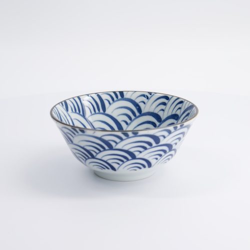 Tokyo Design Studio - Natsu - Nami - Tayo Kom - Blauw/Wit - 15,2x6,7cm