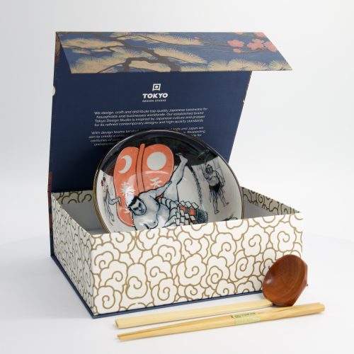 Tokyo Design Studio - Asakusa - 3-delige Ramen Giftset - 20,5x8 cm - 1250 ml - Sumo