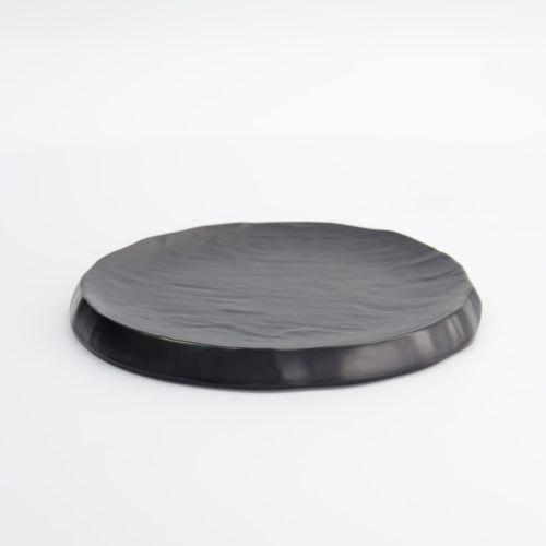 Tokyo Design Studio - Iwate Zwart - Rond Bord - Rots - 23x23x2cm