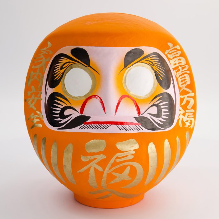 Daruma - Orange - 75cm - Image 4